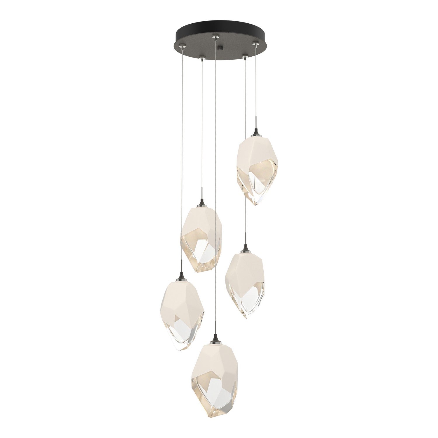 Hubbardton Forge - 131138-SKT-STND-20-WP0755 - LED Pendant - Chrysalis - Natural Iron