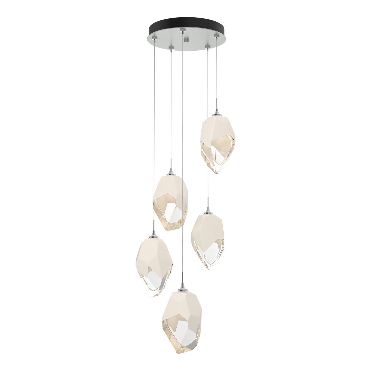 Hubbardton Forge - 131138-SKT-STND-82-WP0755 - LED Pendant - Chrysalis - Vintage Platinum