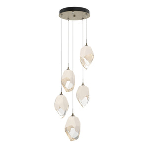 Hubbardton Forge - 131138-SKT-STND-84-WP0755 - LED Pendant - Chrysalis - Soft Gold