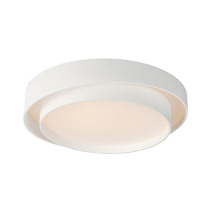 ET2 - E51044-WT - LED Flush Mount - Ziggurat - White