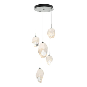 Hubbardton Forge - 131139-SKT-STND-82-WP0756 - LED Pendant - Chrysalis - Vintage Platinum