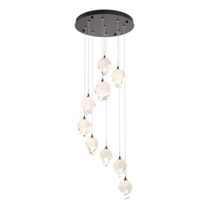Hubbardton Forge - 131140-SKT-STND-14-WP0754 - LED Pendant - Chrysalis - Oil Rubbed Bronze
