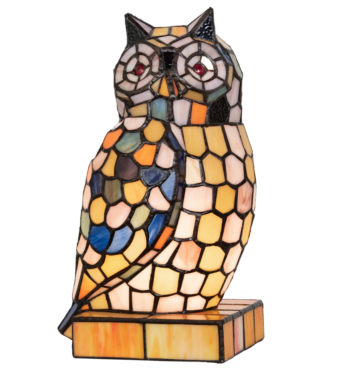 Meyda Tiffany - 254928 - One Light Accent Lamp - Owl