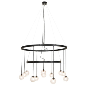 Meyda Tiffany - 257077 - LED Chandelier - Bola - Solar Black