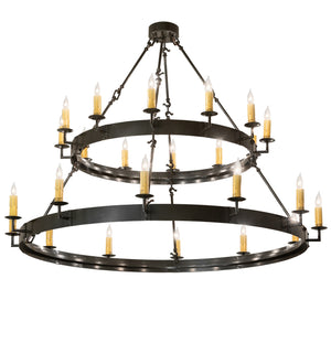 Meyda Tiffany - 259577 - 24 Light Chandelier - Suffolk - Exterior Oil Rubbed Bronze