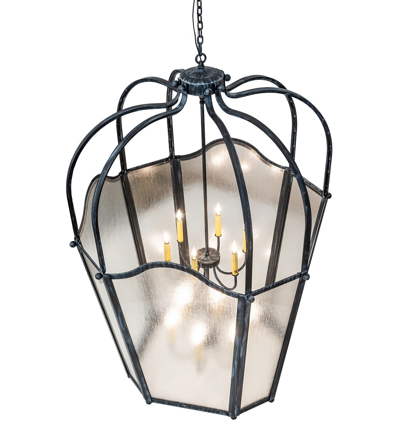 Meyda Tiffany - 260061 - 12 Light Pendant - Citadel - Antique Iron Gate