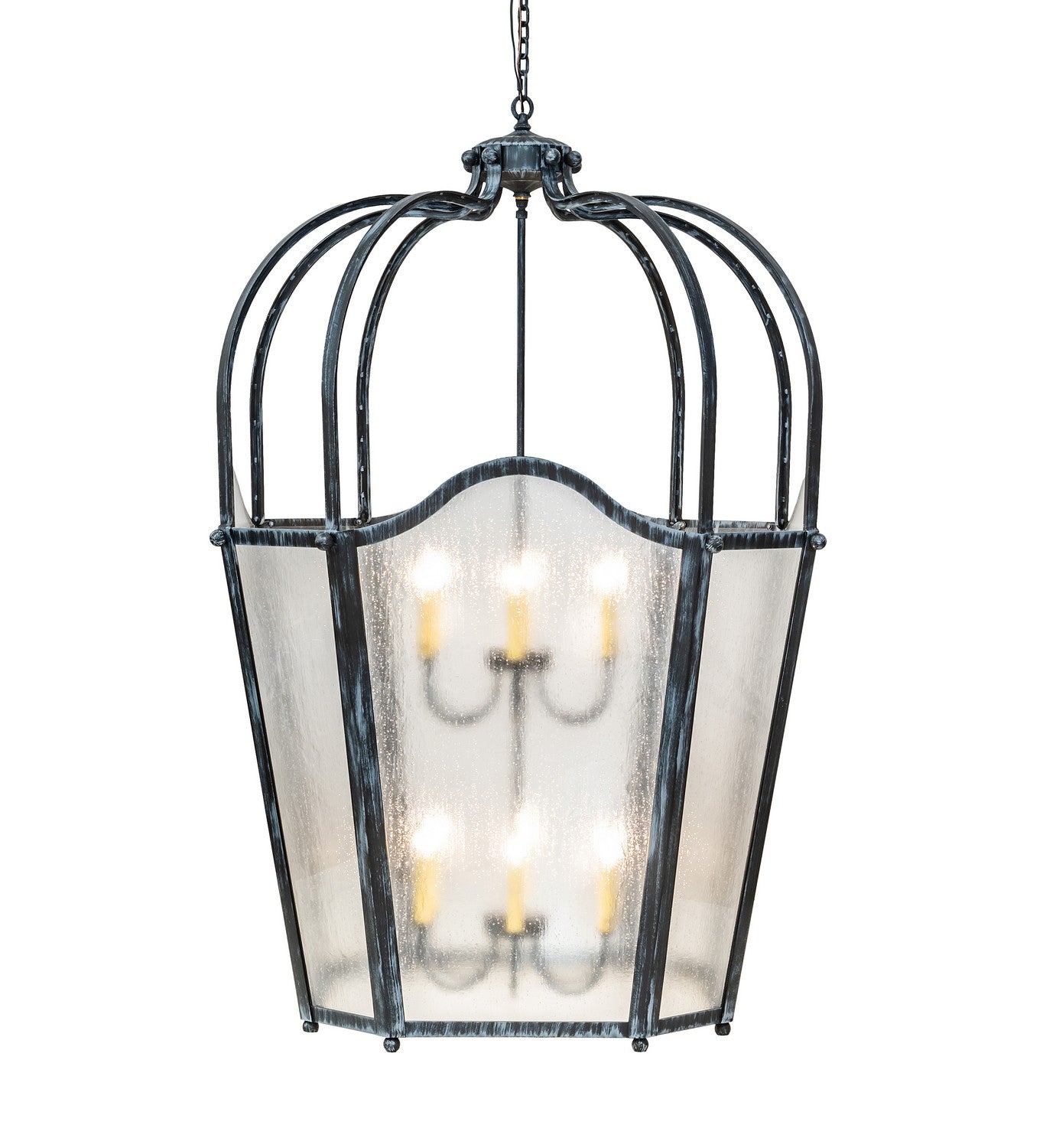 Meyda Tiffany - 260061 - 12 Light Pendant - Citadel - Antique Iron Gate