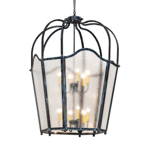 Meyda Tiffany - 260061 - 12 Light Pendant - Citadel - Antique Iron Gate