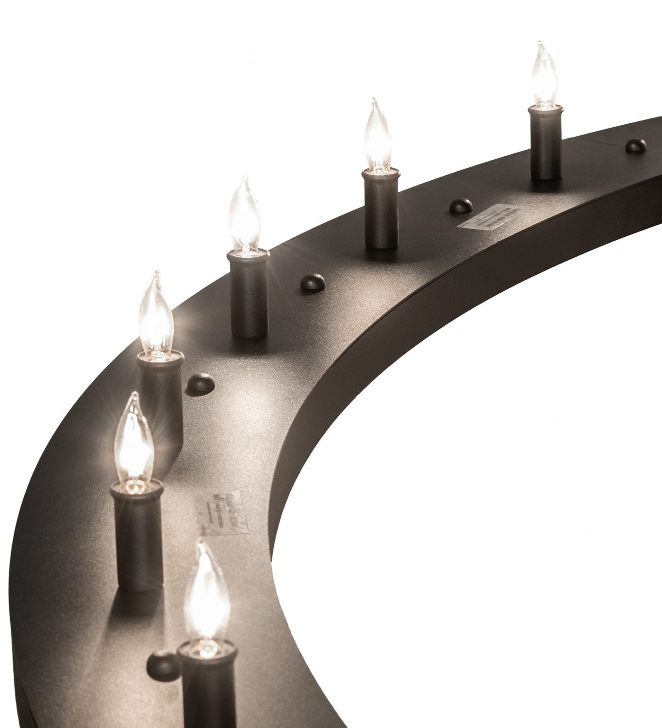 Meyda Tiffany - 260896 - LED Chandelier - Loxley - Textured Black