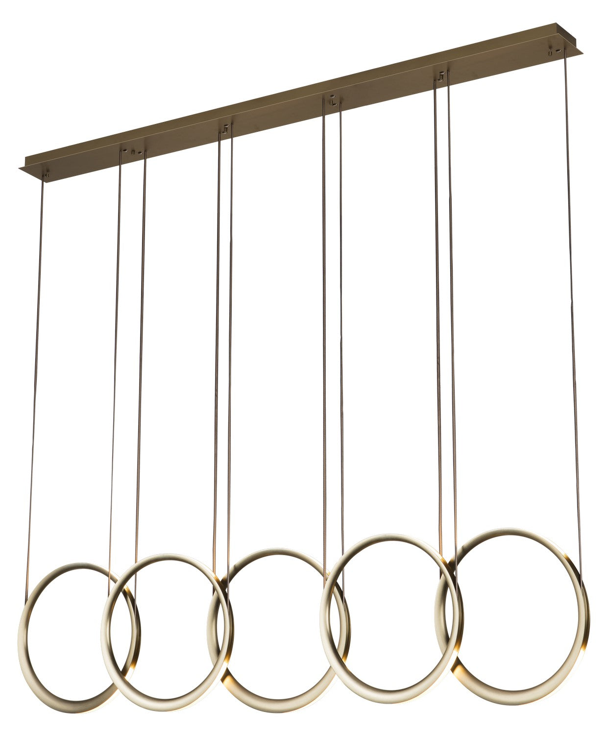 PageOne - PP121774-SAB - LED Pendant - Eternal - Satin Antique Brass