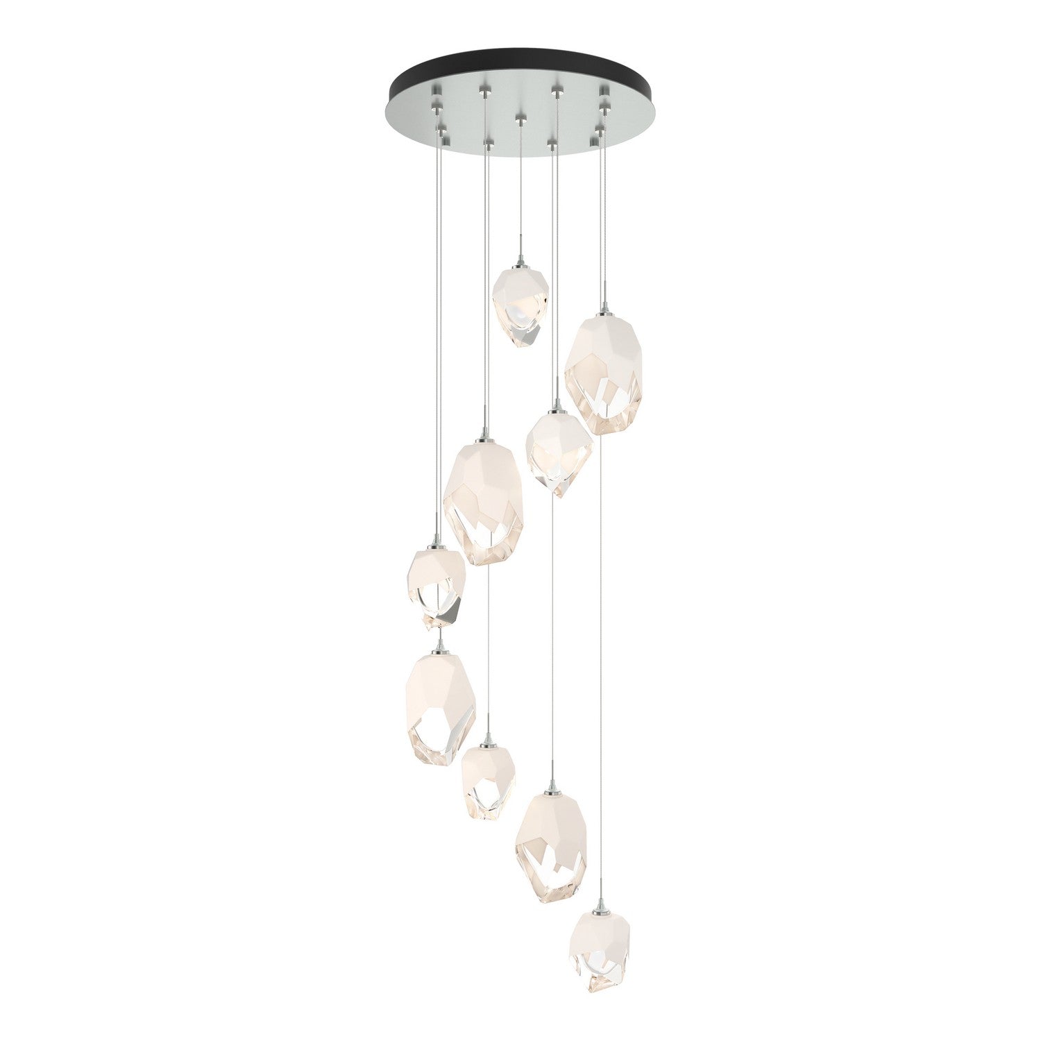 Hubbardton Forge - 131142-SKT-STND-82-WP0756 - LED Pendant - Chrysalis - Vintage Platinum