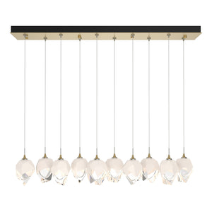 Hubbardton Forge - 131143-SKT-STND-86-WP0754 - LED Pendant - Chrysalis - Modern Brass