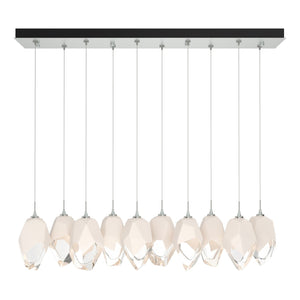 Hubbardton Forge - 131144-SKT-STND-82-WP0755 - LED Pendant - Chrysalis - Vintage Platinum