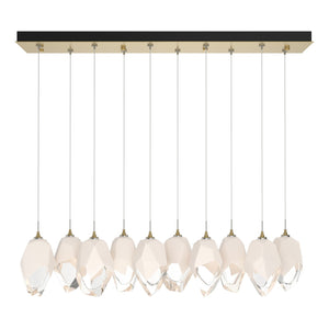 Hubbardton Forge - 131144-SKT-STND-86-WP0755 - LED Pendant - Chrysalis - Modern Brass