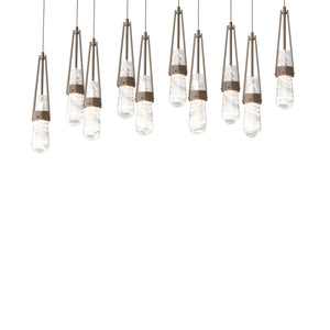 Hubbardton Forge - 131200-SKT-LONG-05-YJ0434 - LED Pendant - Link - Bronze