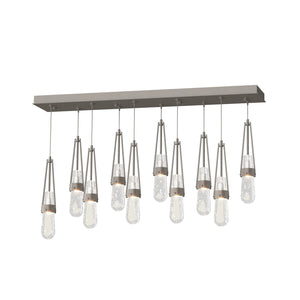 Hubbardton Forge - 131200-SKT-STND-07-YG0434 - LED Pendant - Link - Dark Smoke