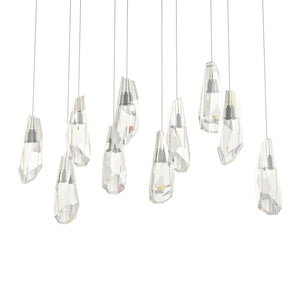 Hubbardton Forge - 131201-SKT-LONG-05-CR - LED Pendant - Luma - Bronze