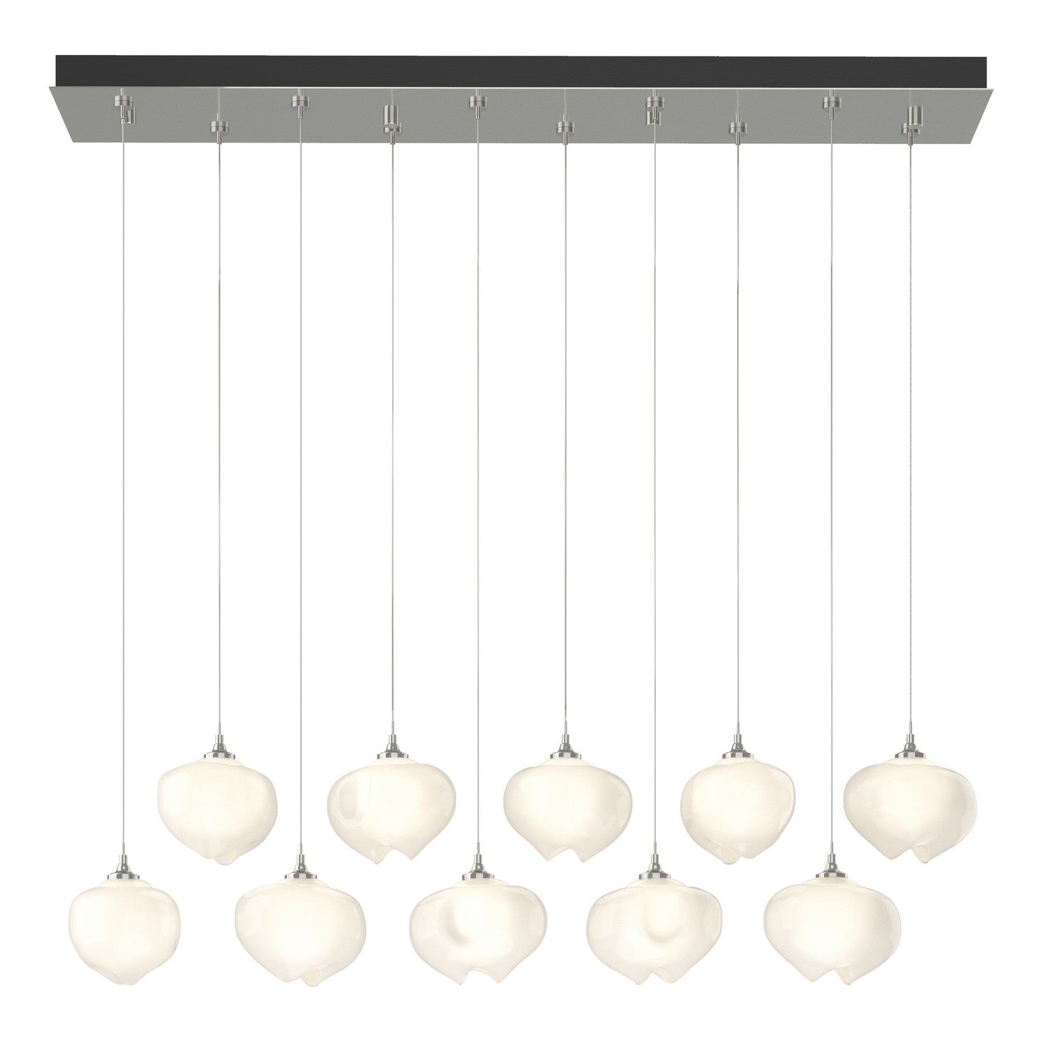 Hubbardton Forge - 131203-SKT-STND-85-FD0710 - Ume 10-Light Pendant - Ume - Sterling