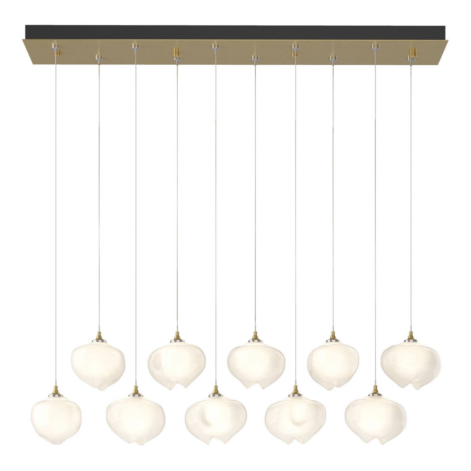 Hubbardton Forge - 131203-SKT-STND-89-FD0710 - Ume 10-Light Pendant - Ume - Ink
