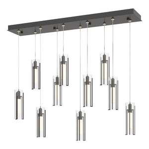Hubbardton Forge - 131204-SKT-STND-14-ZM0065 - LED Pendant - Exos Glass - Oil Rubbed Bronze