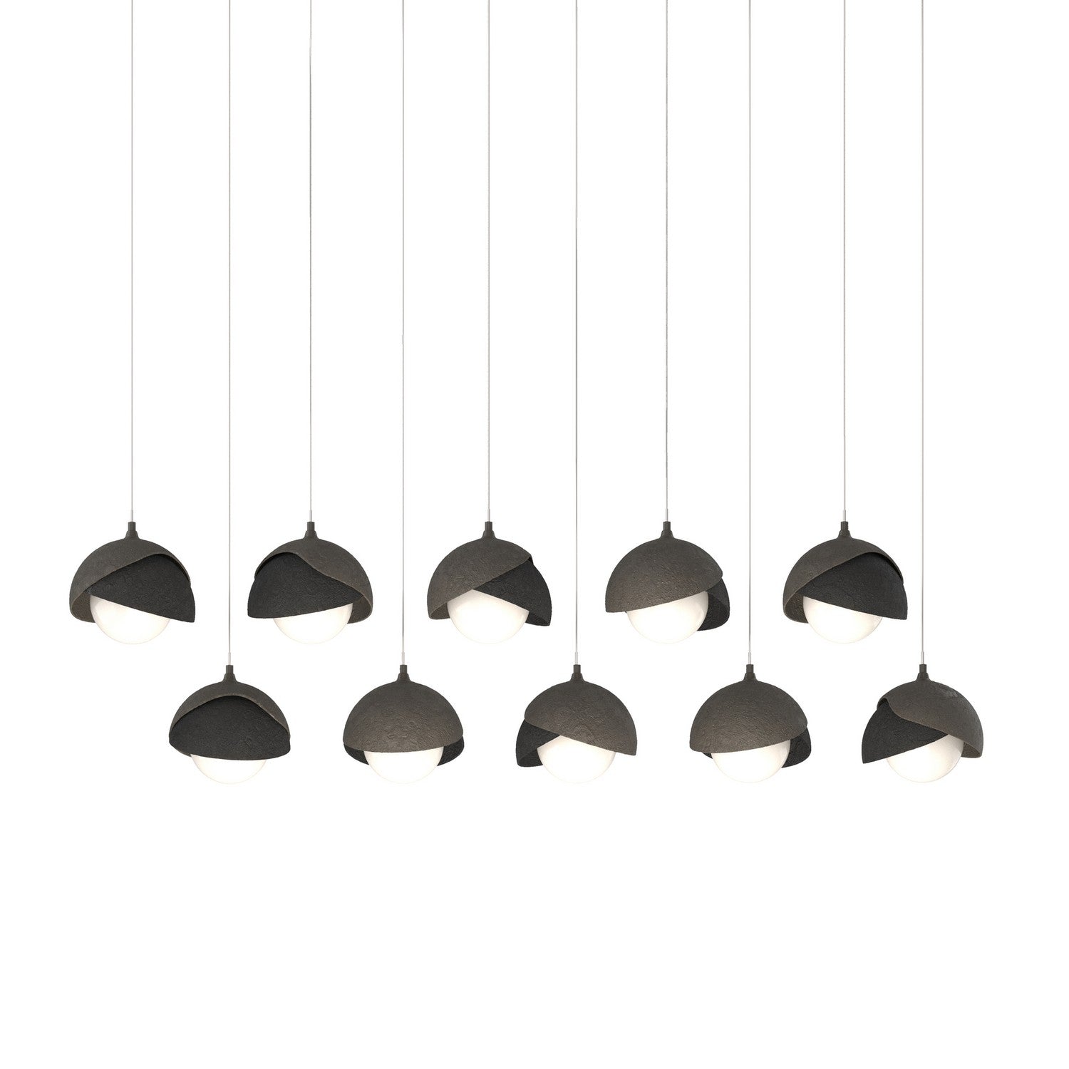 Hubbardton Forge - 131205-SKT-LONG-07-10-GG0711 - LED Pendant - Brooklyn - Dark Smoke