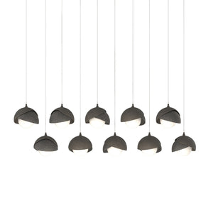 Hubbardton Forge - 131205-SKT-LONG-07-20-GG0711 - LED Pendant - Brooklyn - Dark Smoke