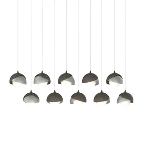 Hubbardton Forge - 131205-SKT-LONG-07-82-GG0711 - LED Pendant - Brooklyn - Dark Smoke