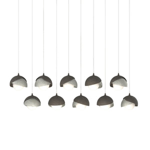 Hubbardton Forge - 131205-SKT-LONG-07-85-GG0711 - LED Pendant - Brooklyn - Dark Smoke