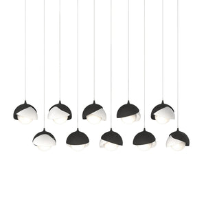 Hubbardton Forge - 131205-SKT-LONG-10-02-GG0711 - LED Pendant - Brooklyn - Black