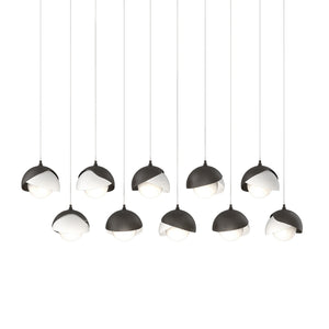 Hubbardton Forge - 131205-SKT-LONG-14-02-GG0711 - LED Pendant - Brooklyn - Oil Rubbed Bronze