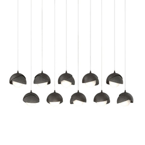Hubbardton Forge - 131205-SKT-LONG-14-20-GG0711 - LED Pendant - Brooklyn - Oil Rubbed Bronze
