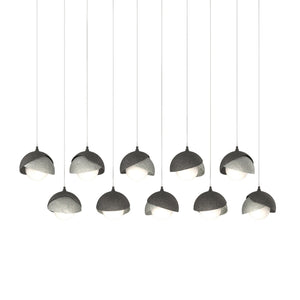 Hubbardton Forge - 131205-SKT-LONG-20-85-GG0711 - LED Pendant - Brooklyn - Natural Iron