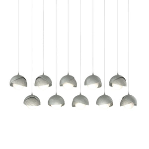 Hubbardton Forge - 131205-SKT-LONG-82-85-GG0711 - LED Pendant - Brooklyn - Vintage Platinum