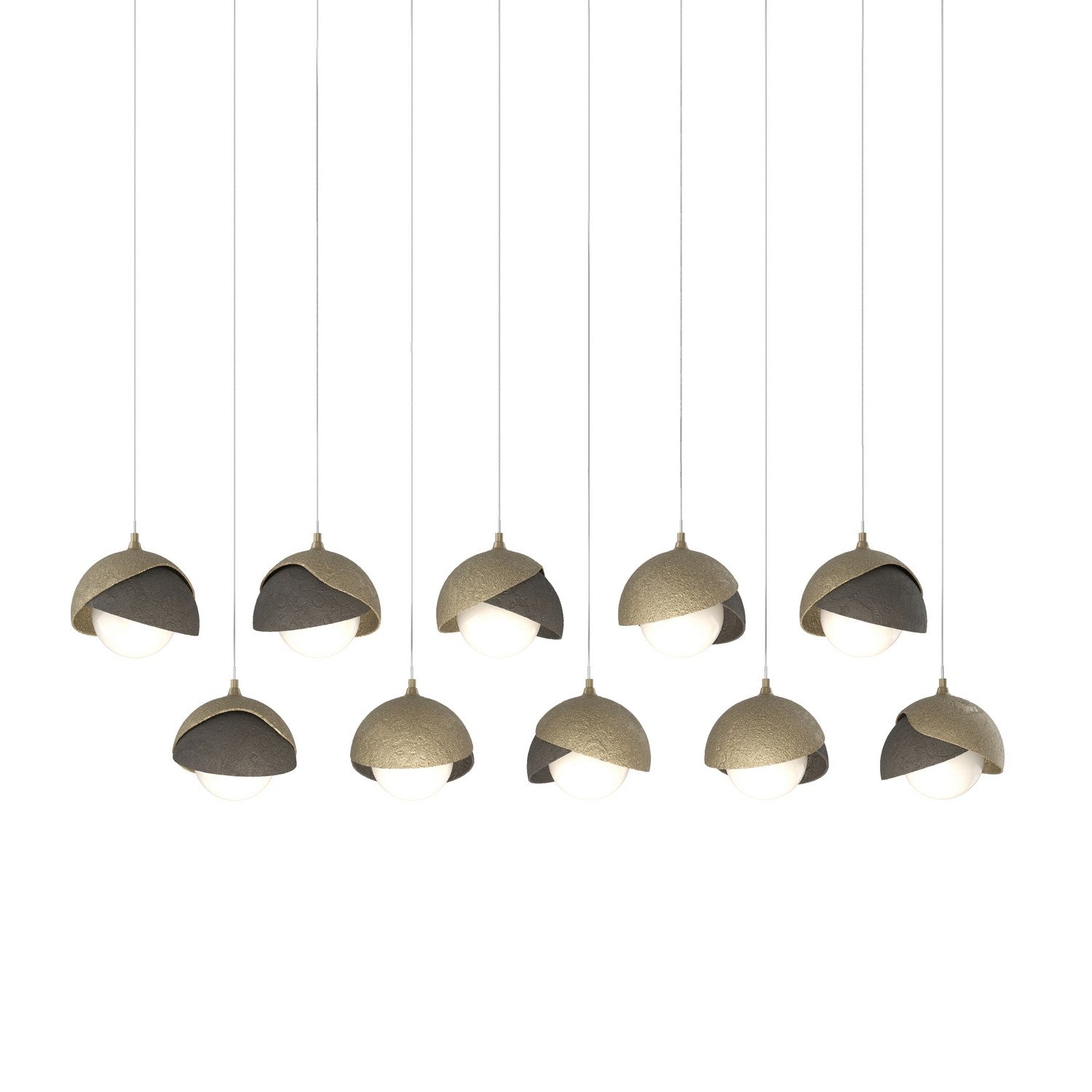Hubbardton Forge - 131205-SKT-LONG-84-07-GG0711 - LED Pendant - Brooklyn - Soft Gold