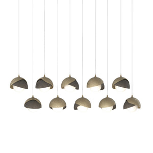Hubbardton Forge - 131205-SKT-LONG-84-07-GG0711 - LED Pendant - Brooklyn - Soft Gold