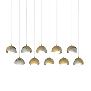 Hubbardton Forge - 131205-SKT-LONG-86-85-GG0711 - LED Pendant - Brooklyn - Modern Brass