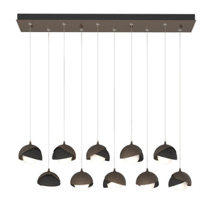 Hubbardton Forge - 131205-SKT-STND-05-10-GG0711 - LED Pendant - Brooklyn - Bronze