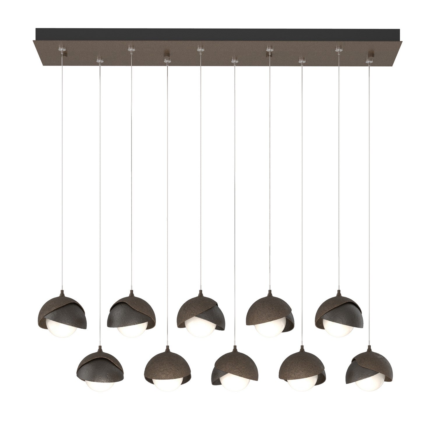 Hubbardton Forge - 131205-SKT-STND-05-14-GG0711 - LED Pendant - Brooklyn - Bronze