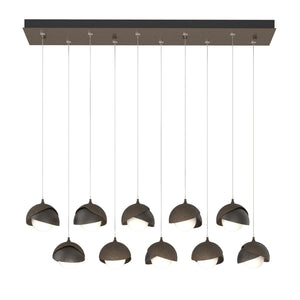Hubbardton Forge - 131205-SKT-STND-05-14-GG0711 - LED Pendant - Brooklyn - Bronze