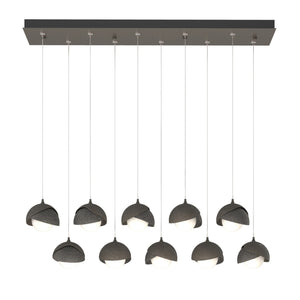 Hubbardton Forge - 131205-SKT-STND-07-20-GG0711 - LED Pendant - Brooklyn - Dark Smoke