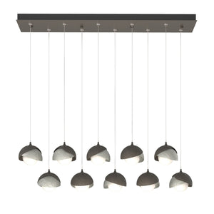 Hubbardton Forge - 131205-SKT-STND-07-85-GG0711 - LED Pendant - Brooklyn - Dark Smoke