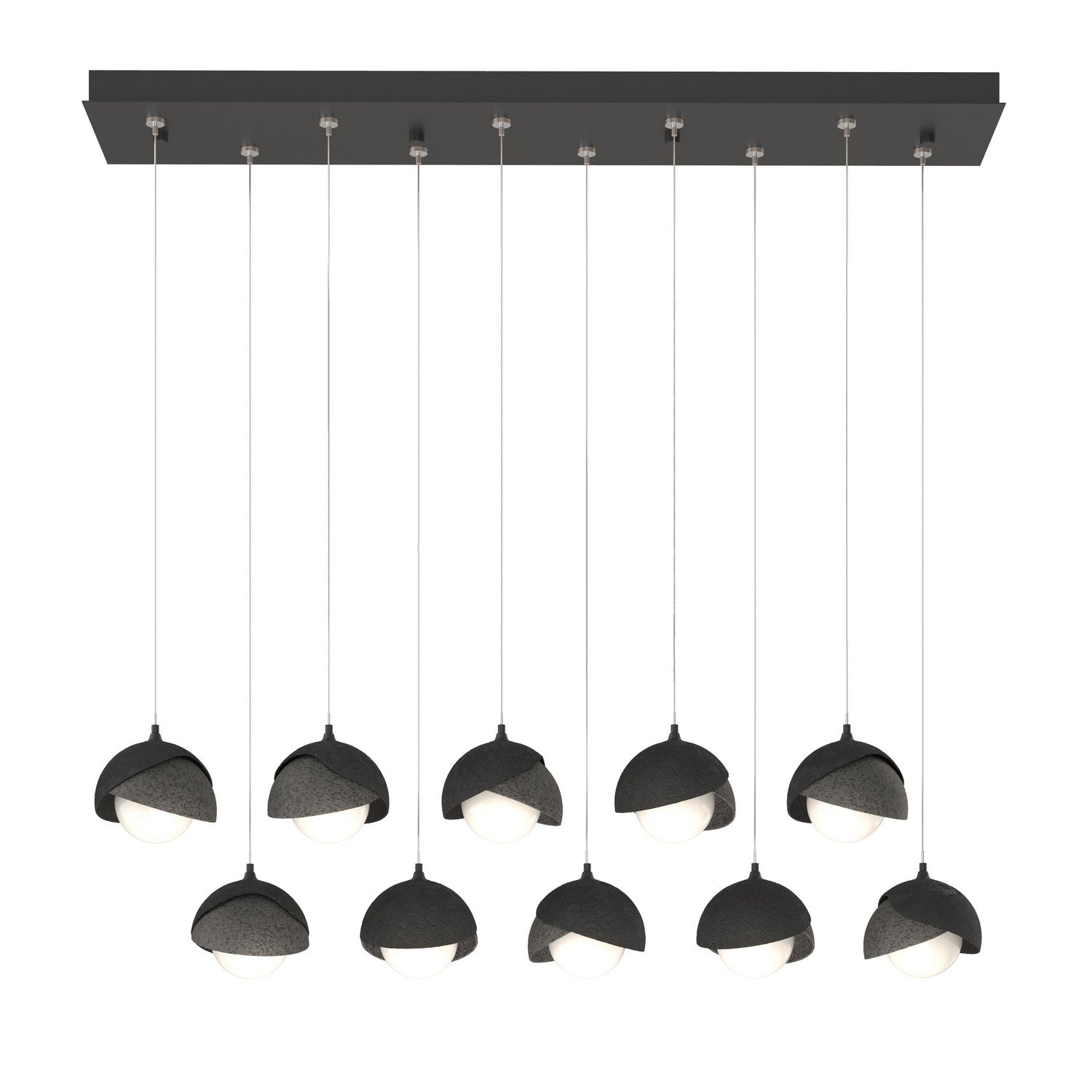 Hubbardton Forge - 131205-SKT-STND-10-20-GG0711 - LED Pendant - Brooklyn - Black