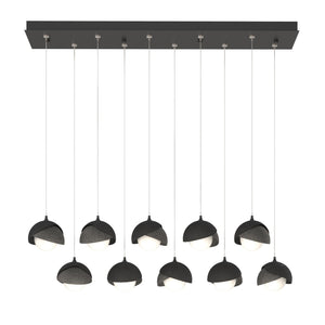 Hubbardton Forge - 131205-SKT-STND-10-20-GG0711 - LED Pendant - Brooklyn - Black