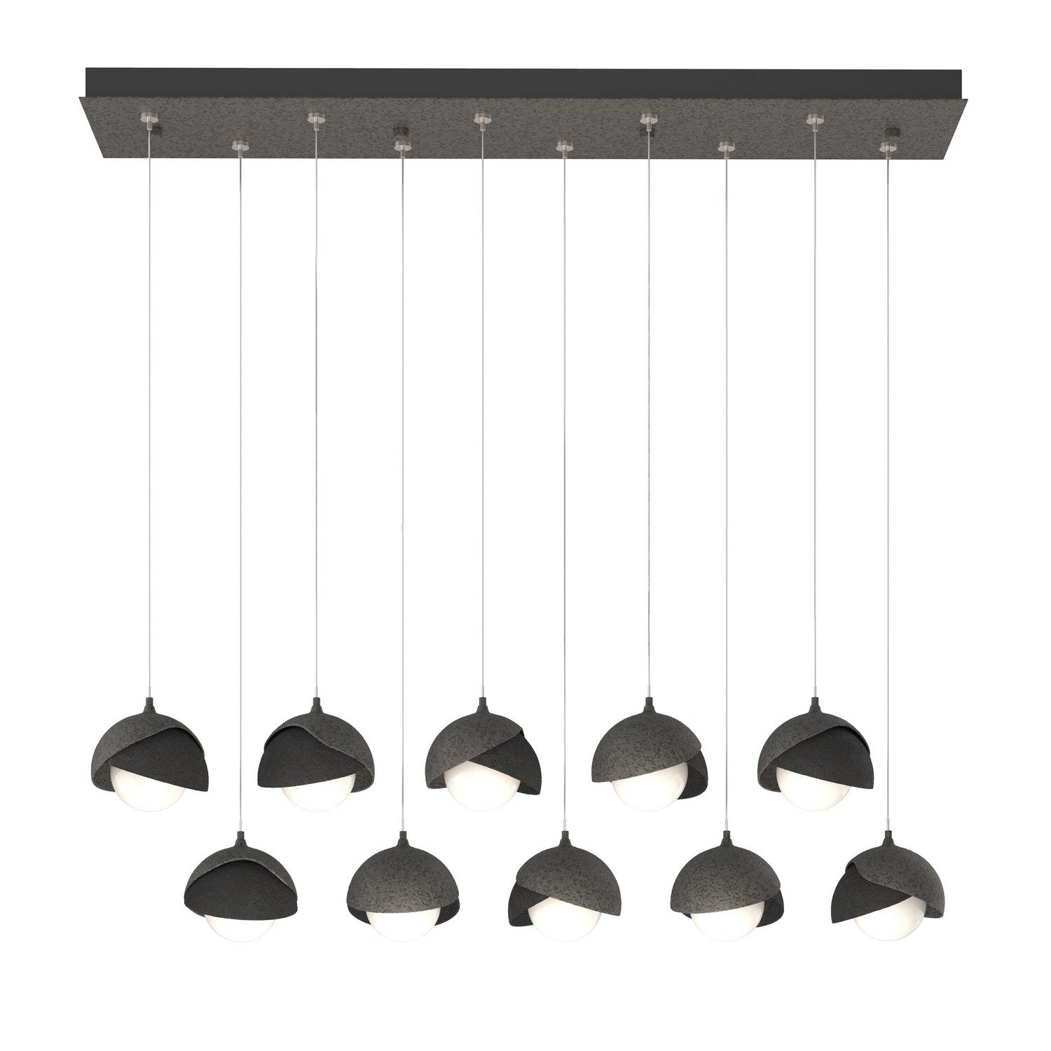Hubbardton Forge - 131205-SKT-STND-20-10-GG0711 - LED Pendant - Brooklyn - Natural Iron