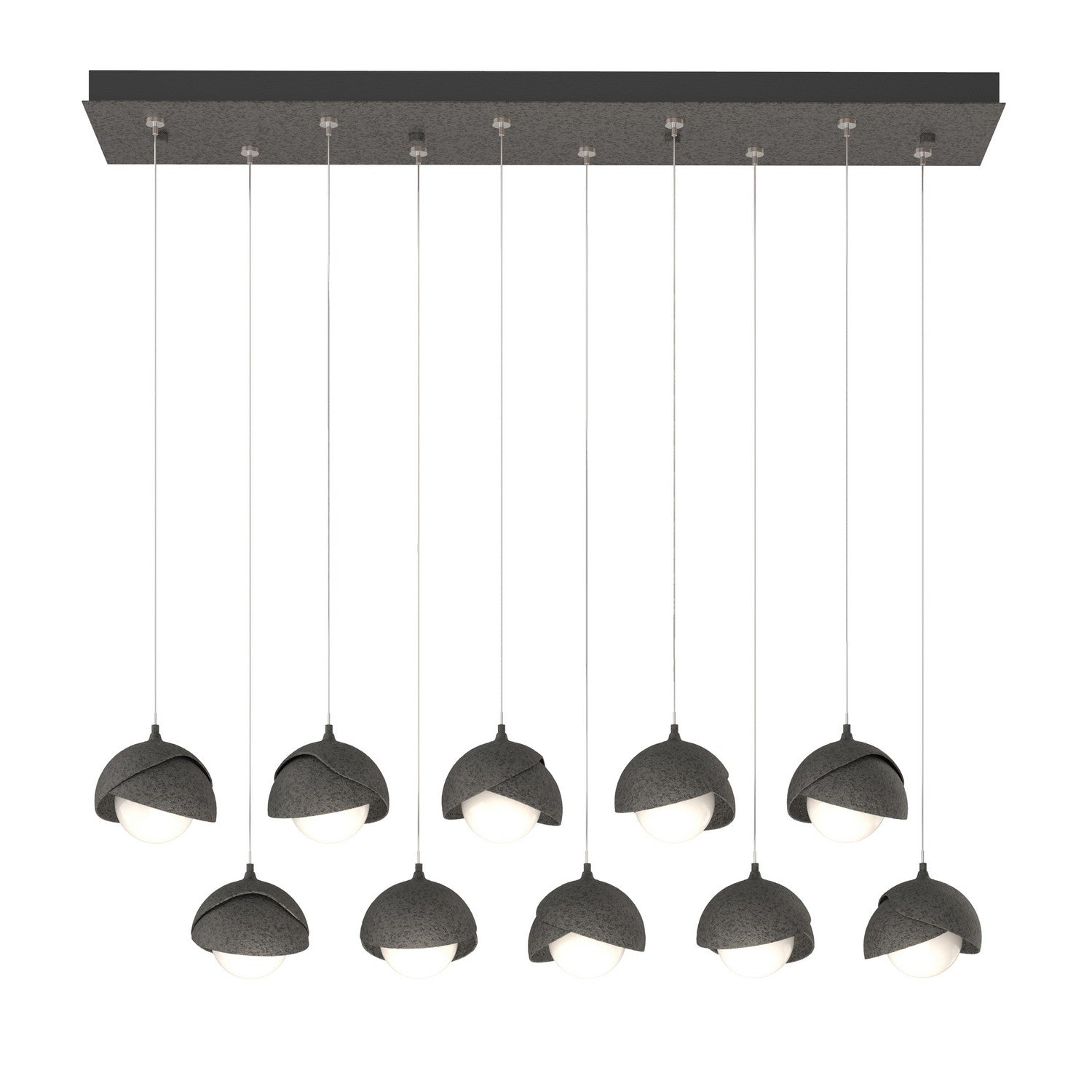 Hubbardton Forge - 131205-SKT-STND-20-20-GG0711 - LED Pendant - Brooklyn - Natural Iron