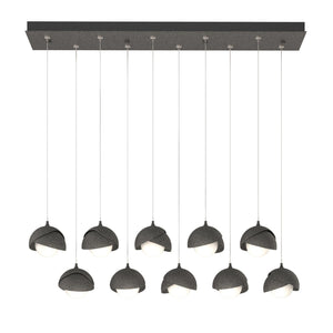 Hubbardton Forge - 131205-SKT-STND-20-20-GG0711 - LED Pendant - Brooklyn - Natural Iron