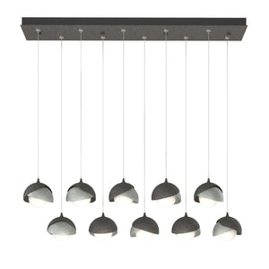 Hubbardton Forge - 131205-SKT-STND-20-82-GG0711 - LED Pendant - Brooklyn - Natural Iron