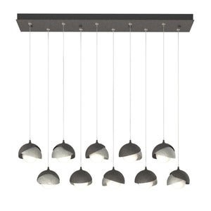 Hubbardton Forge - 131205-SKT-STND-20-85-GG0711 - LED Pendant - Brooklyn - Natural Iron