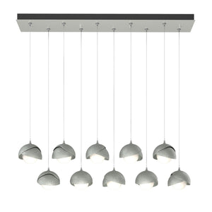 Hubbardton Forge - 131205-SKT-STND-82-82-GG0711 - LED Pendant - Brooklyn - Vintage Platinum