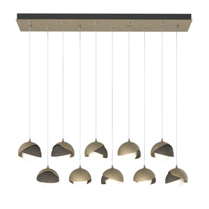 Hubbardton Forge - 131205-SKT-STND-84-07-GG0711 - LED Pendant - Brooklyn - Soft Gold